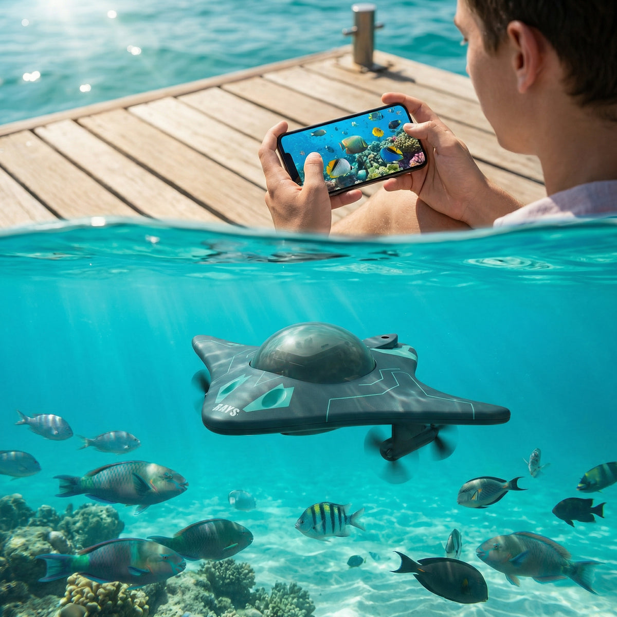Explore The **Underwater World** From Your Phone