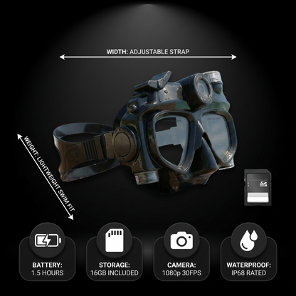 AquaVue™ Underwater Recording Goggles