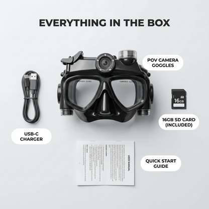 AquaVue™ Underwater Recording Goggles
