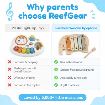 ReefGear - Wooden Baby Xylophone